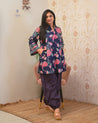 Gulnara Cotton Floral Farshi Salwar Coord Set - The Jaipur Studio