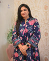 Gulnara Cotton Floral Farshi Salwar Coord Set - The Jaipur Studio