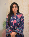 Gulnara Cotton Floral Farshi Salwar Coord Set - The Jaipur Studio