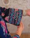 Gulnara Cotton Floral Farshi Salwar Coord Set - The Jaipur Studio