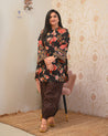 Gulnara Cotton Floral Farshi Salwar Coord Set - The Jaipur Studio