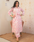 Soma Cotton Floral Straight Kurta Set