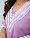 ‘Jeena’ Premium Muslin HandEmbroidered Coord Set - The Jaipur Studio