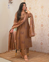 Aisha Cotton HandEmbroidery Detailed Pant Set - The Jaipur Studio