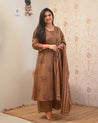 Aisha Cotton HandEmbroidery Detailed Pant Set - The Jaipur Studio