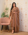Aisha Cotton HandEmbroidery Detailed Pant Set - The Jaipur Studio