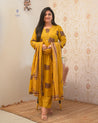 Aisha Cotton HandEmbroidery Detailed Pant Set - The Jaipur Studio
