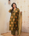 Aisha Cotton HandEmbroidery Detailed Pant Set - The Jaipur Studio