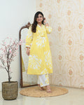 Mishika Cotton A-line Coord set