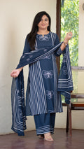 Anaya Cotton HandEmbroidered Divider set