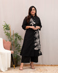 Mehreen Cotton A-line Plazo Set