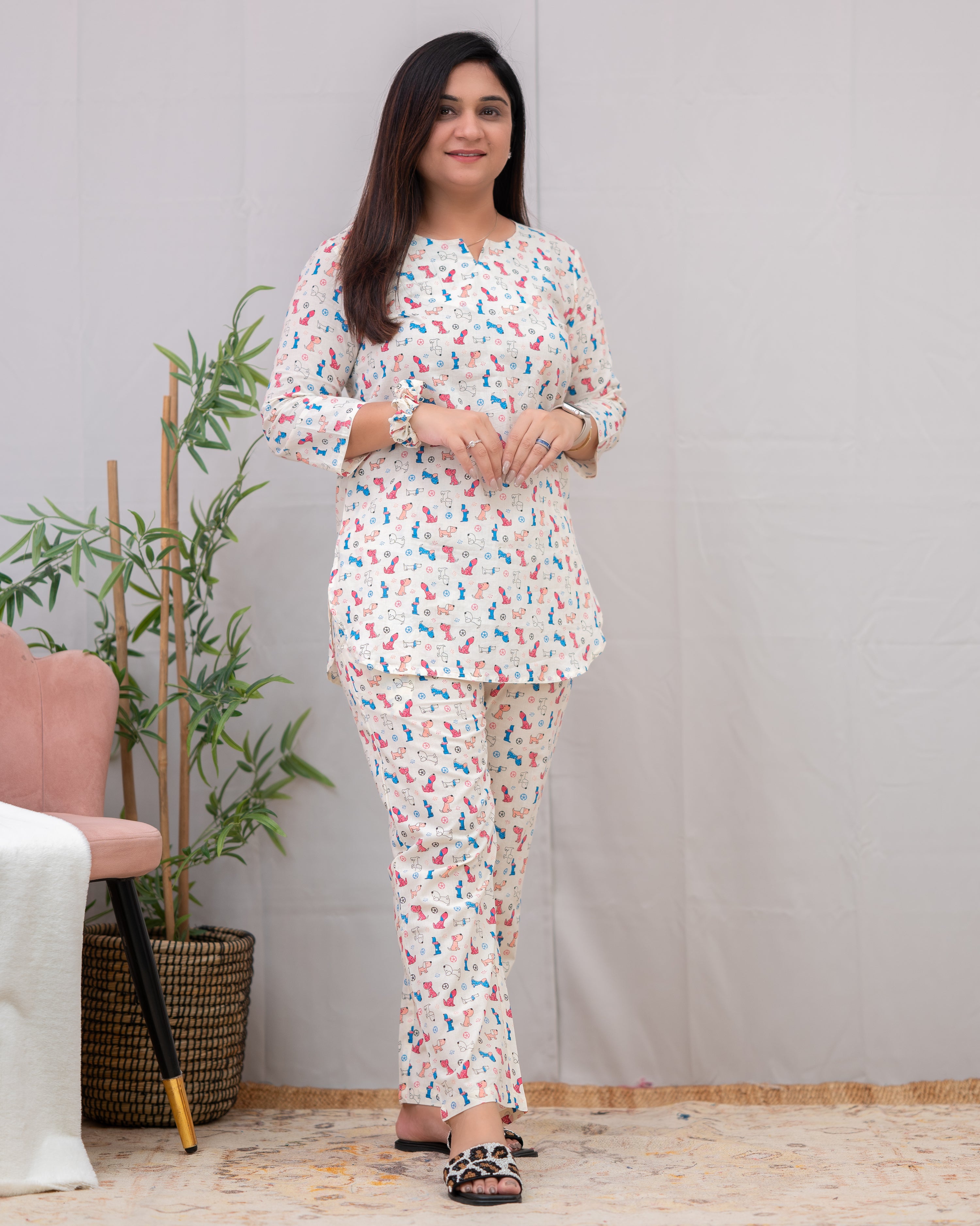 Rubal Printed Cotton Coord Set