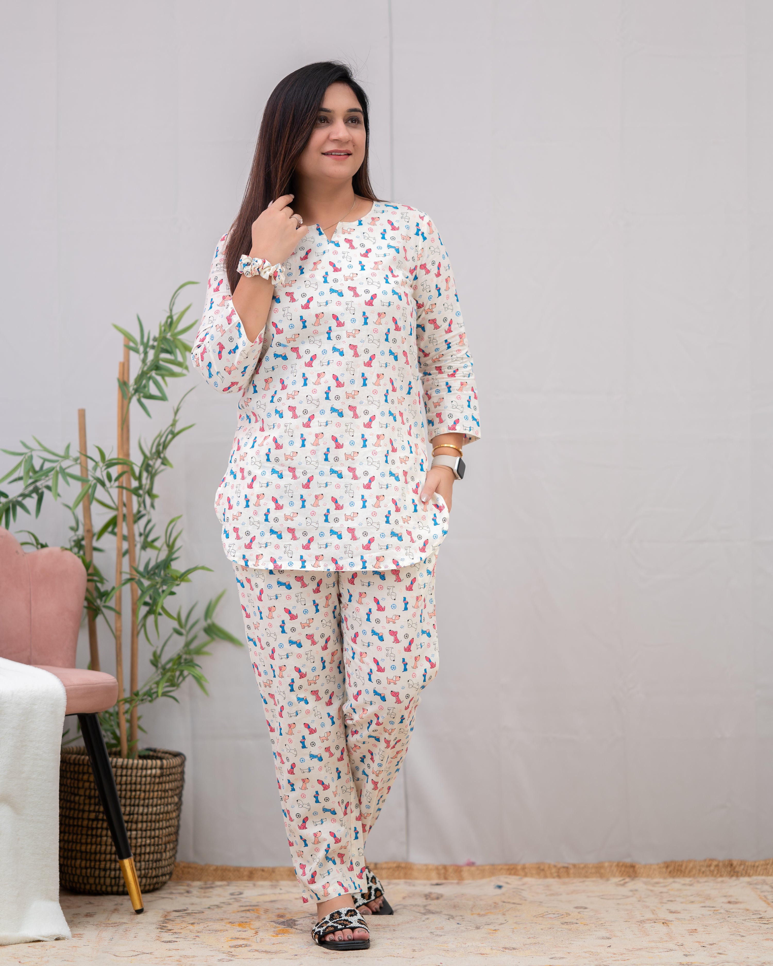 Rubal Printed Cotton Coord Set