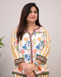 Esma cotton Embroidered Coord Set
