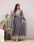 Sahaj Premium Organza embroidered Pant Set