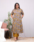 Jamia Floral Cotton Coord set