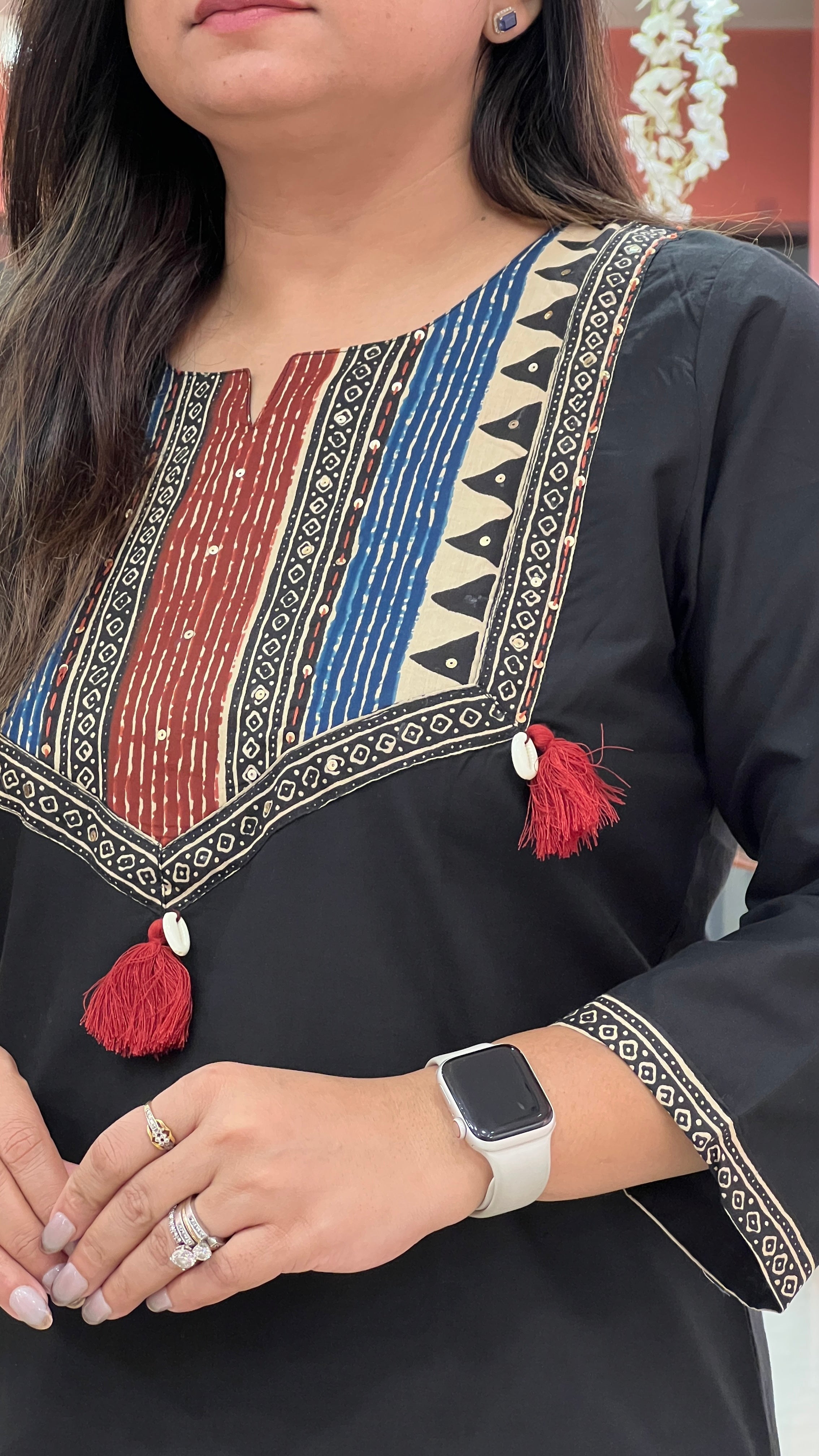 Cotton Solid Casual Straight Kurta