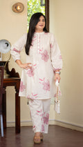 Emmi Pink Cotton Floral Coord Set