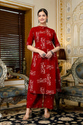 Maryam Cotton A-line Coord Set
