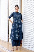 Maryam Cotton A-line Coord Set
