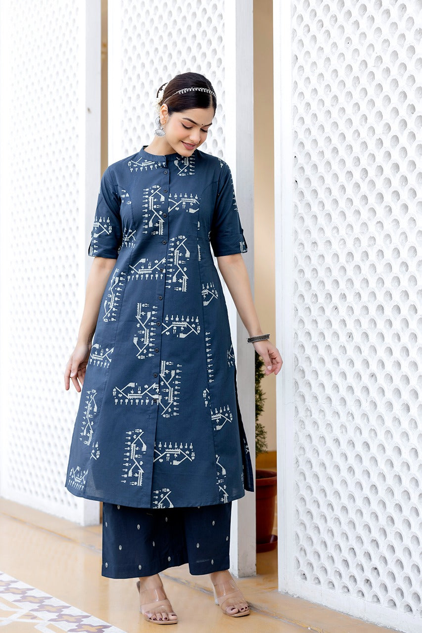 Maryam Cotton A-line Coord Set