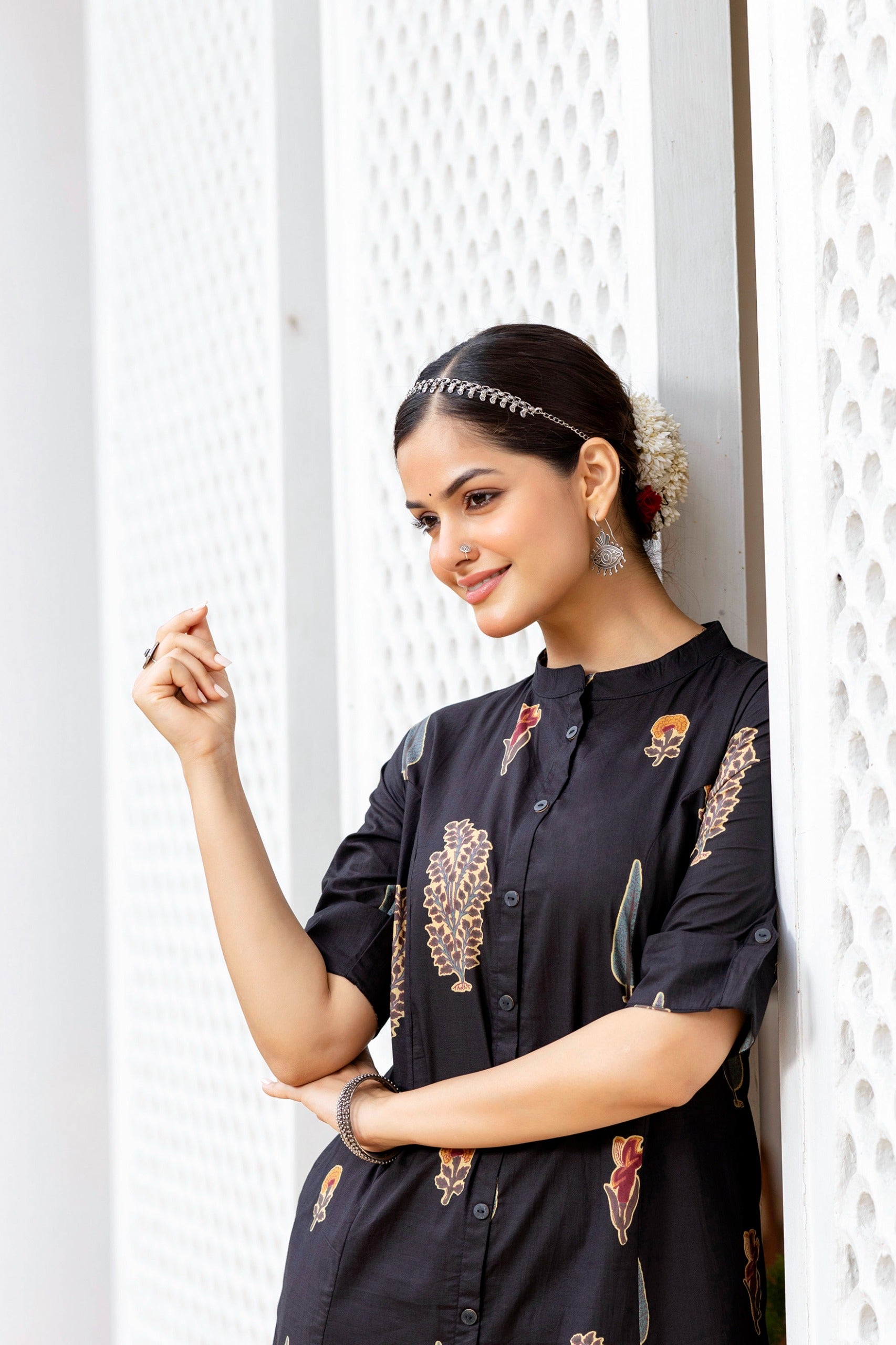 Naaz Cotton A-line Coord Set