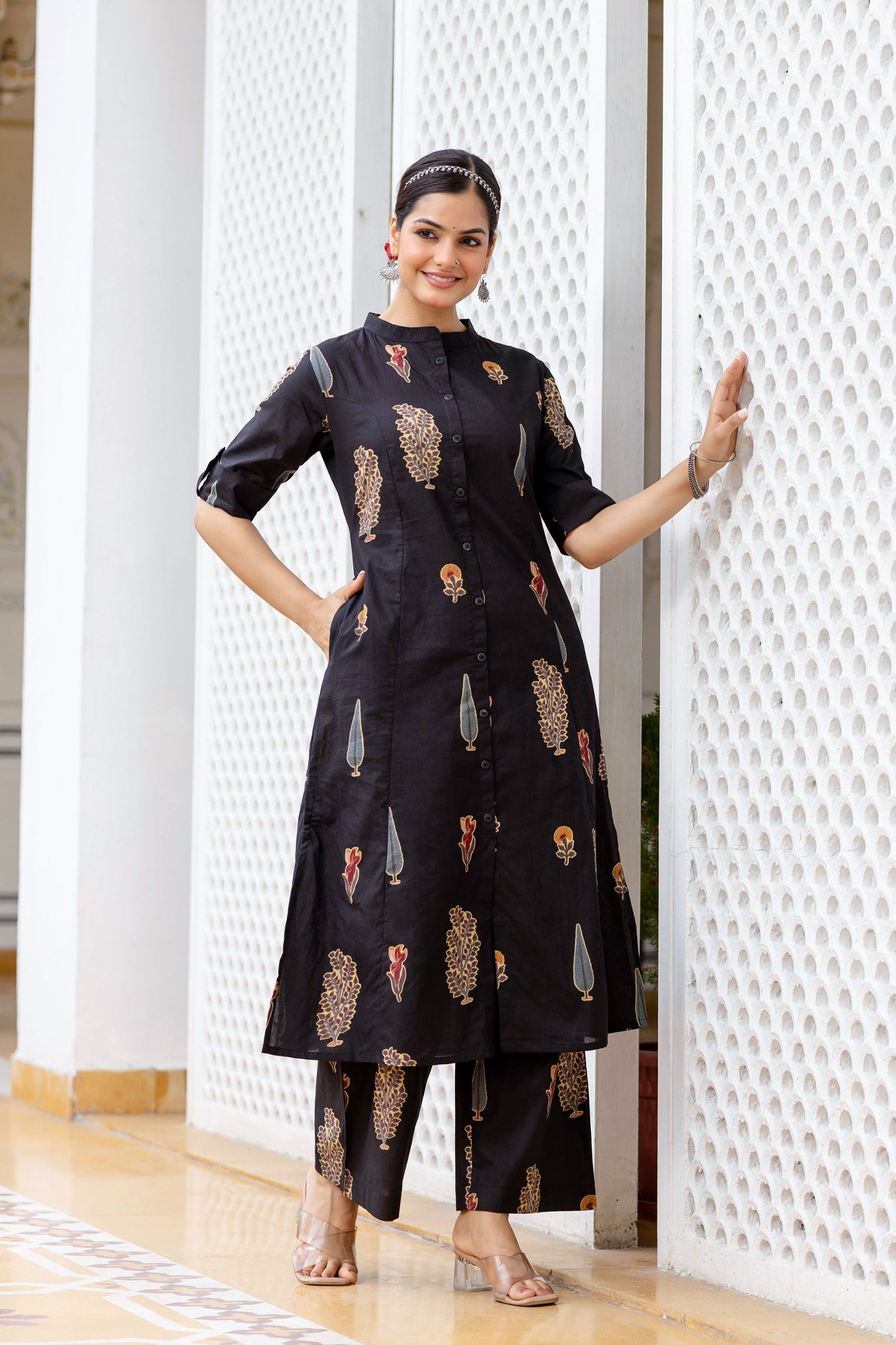 Naaz Cotton A-line Coord Set
