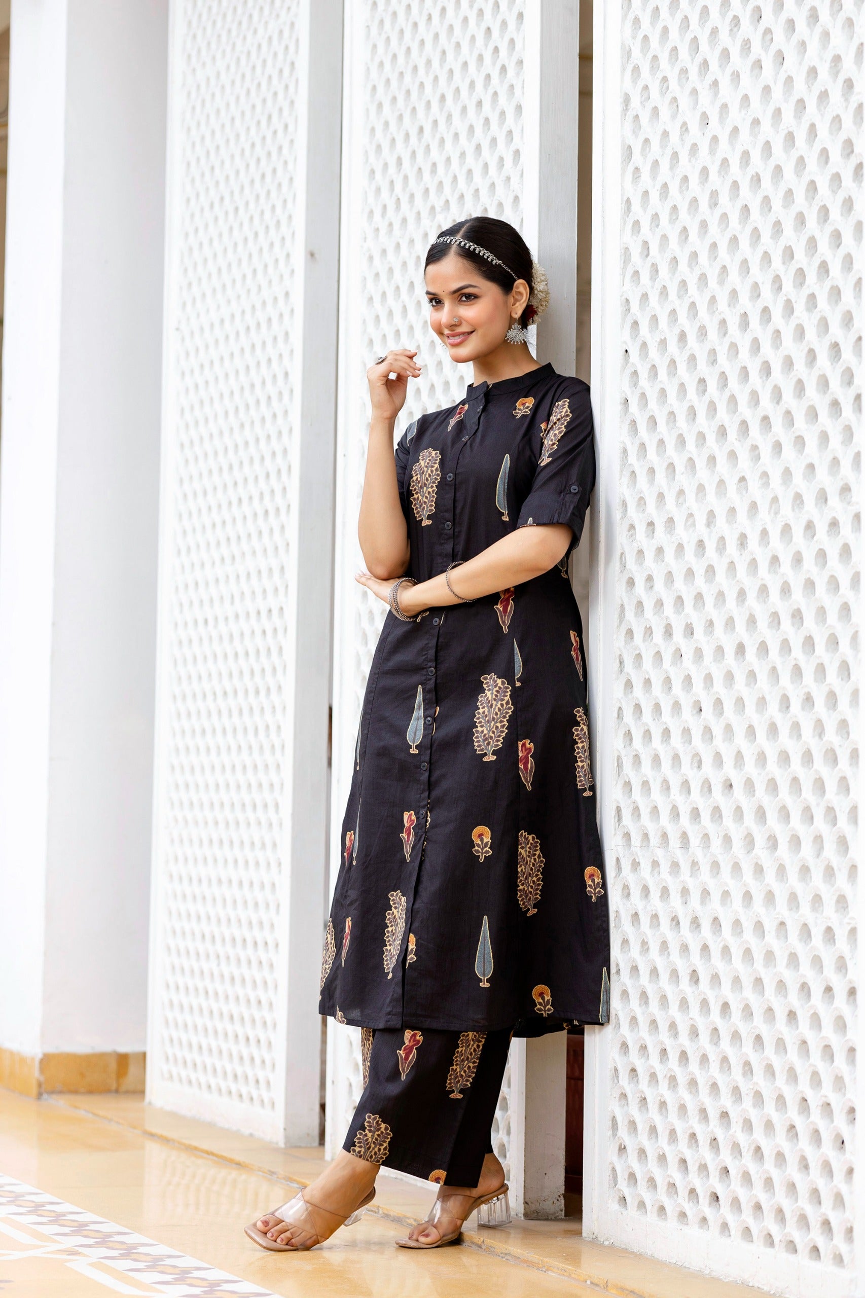Naaz Cotton A-line Coord Set
