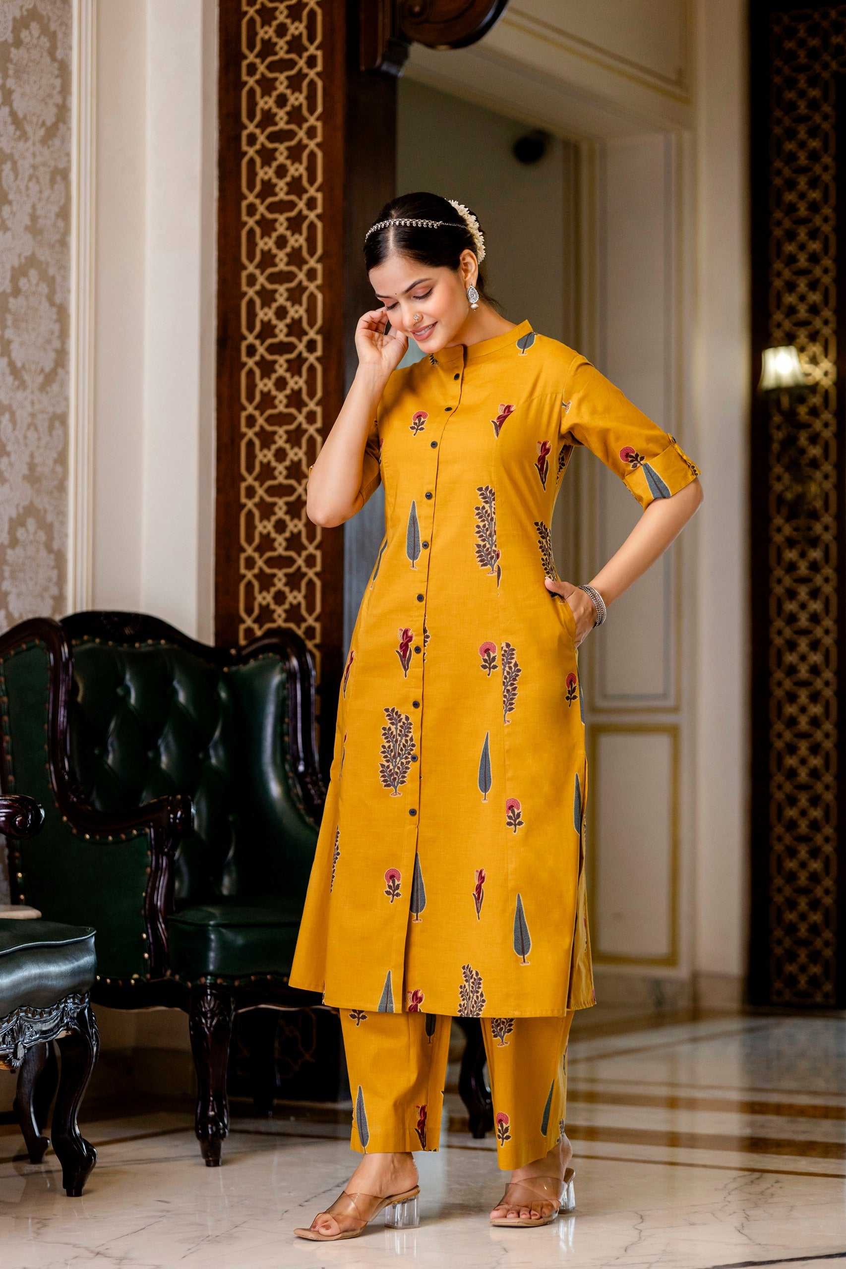 Naaz Cotton A-line Coord Set