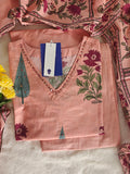 Myra Cotton Hand Embroidered Pant Set