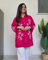 Juliet Cotton Embroidered Loose-Fit Coord Set - The Jaipur Studio
