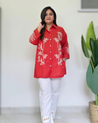 Juliet Cotton Embroidered Loose-Fit Coord Set - The Jaipur Studio