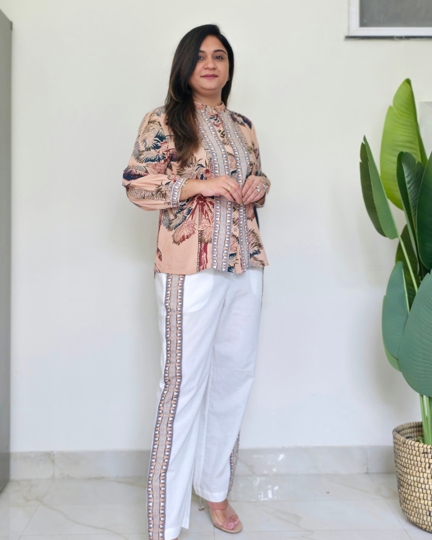 Nyasa Trendy Cotton Printed Coord Set - The Jaipur Studio