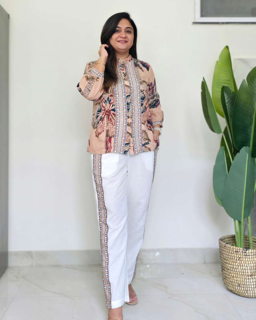 Nyasa Trendy Cotton Printed Coord Set - The Jaipur Studio