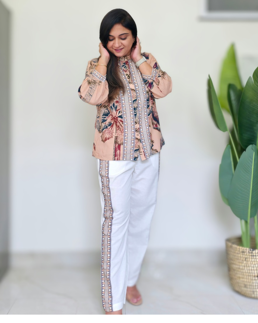 Nyasa Trendy Cotton Printed Coord Set - The Jaipur Studio