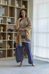 Nagma Premium Crepe HandDetailed Farshi Salwar Set - The Jaipur Studio