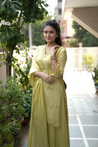 Sona Premium crape HandDetailed Sharara Set - The Jaipur Studio