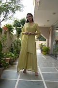 Sona Premium Crepe HandDetailed Sharara Set