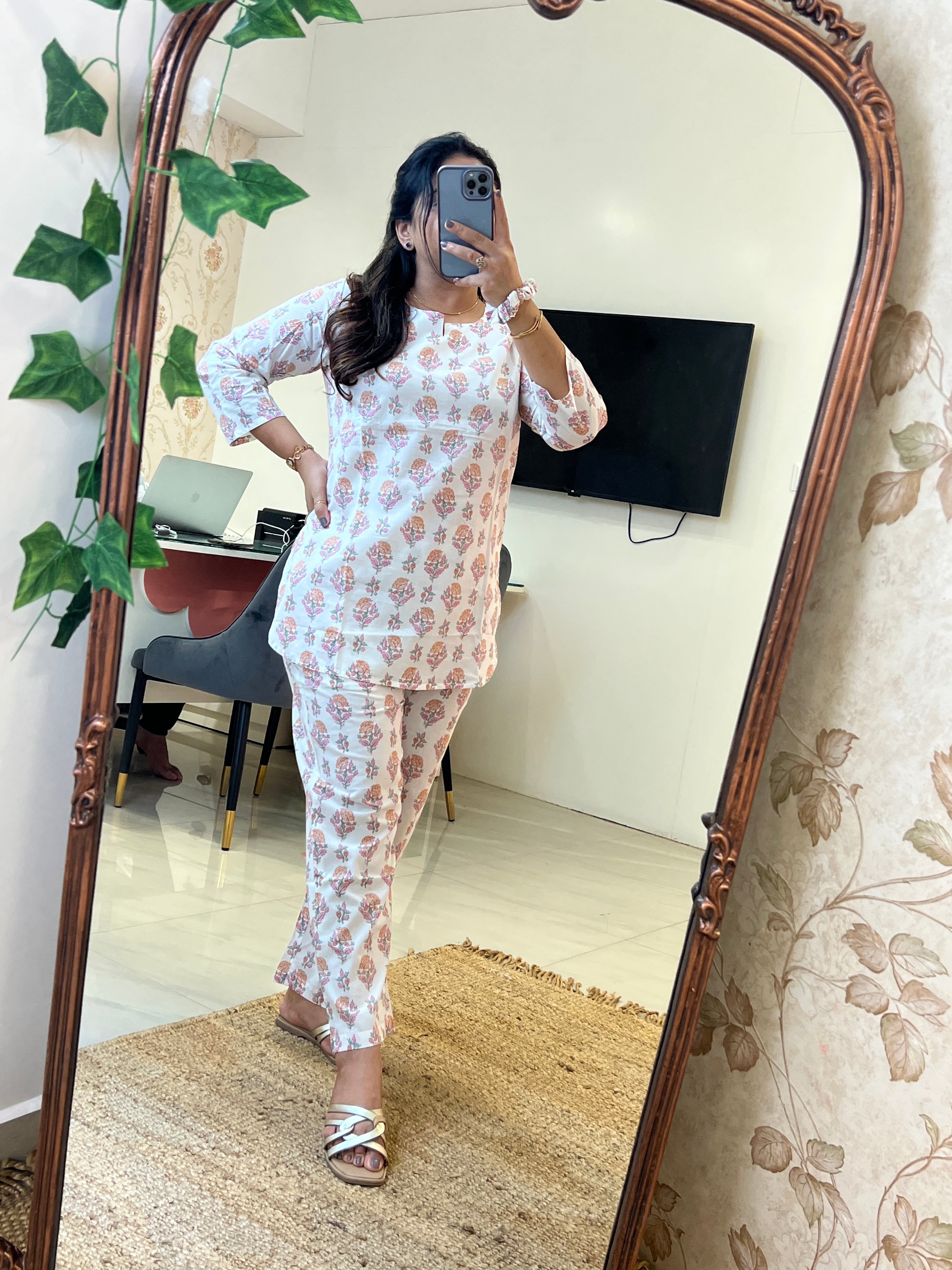 Heerat Cotton Coord Set - The Jaipur Studio