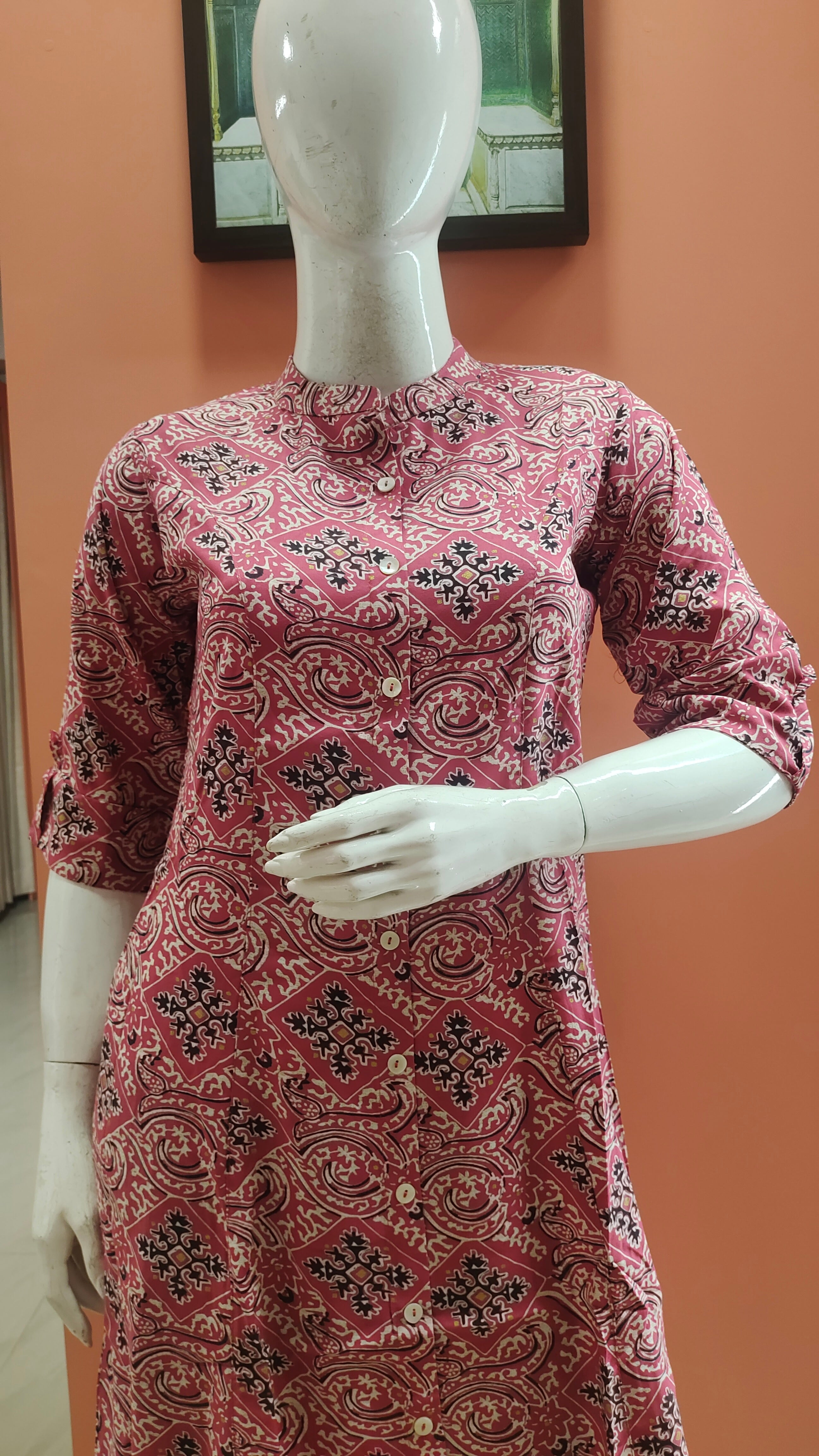 Comfortable Casual A-line Kurta With pocket