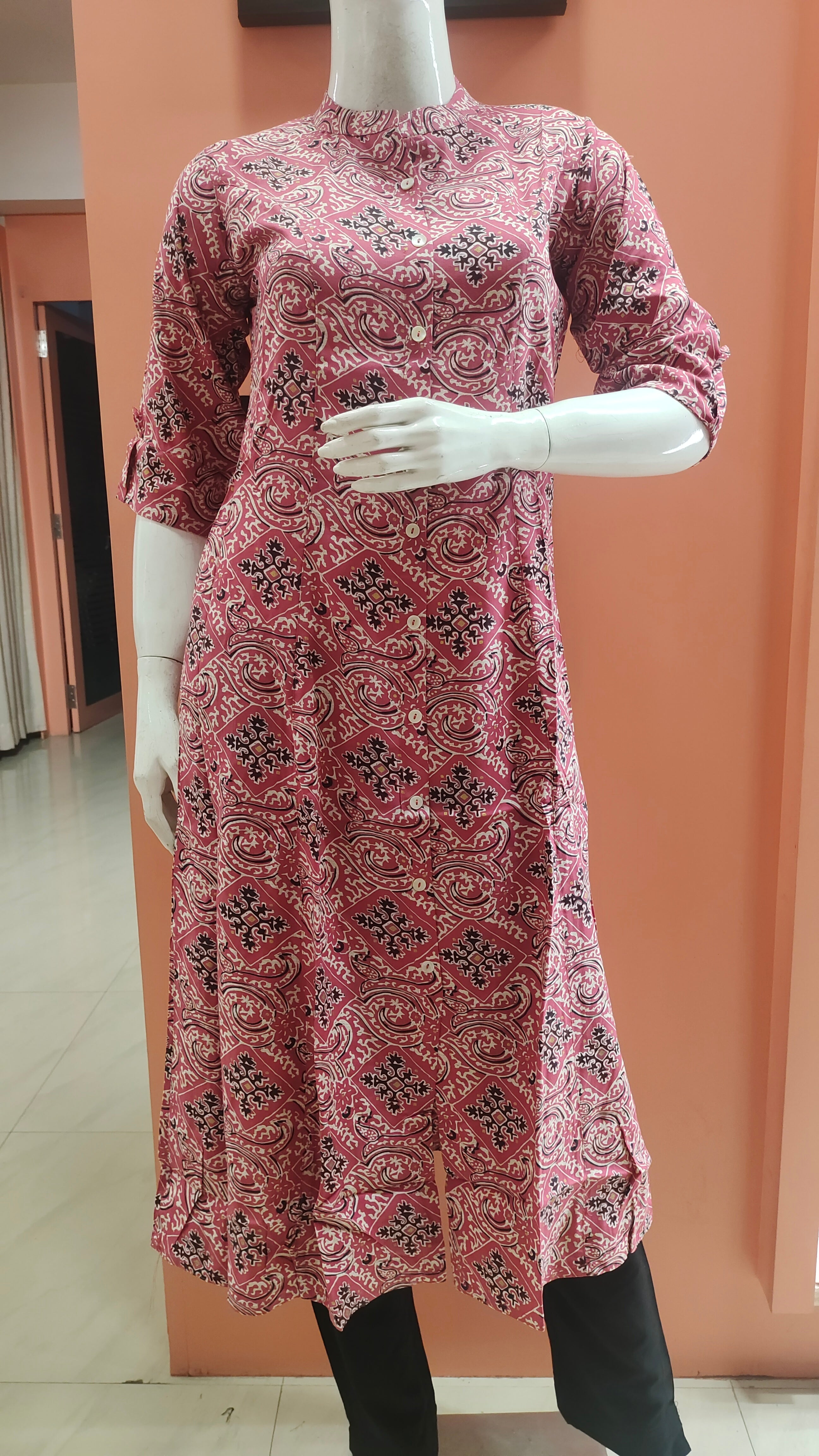 Comfortable Casual A-line Kurta With pocket