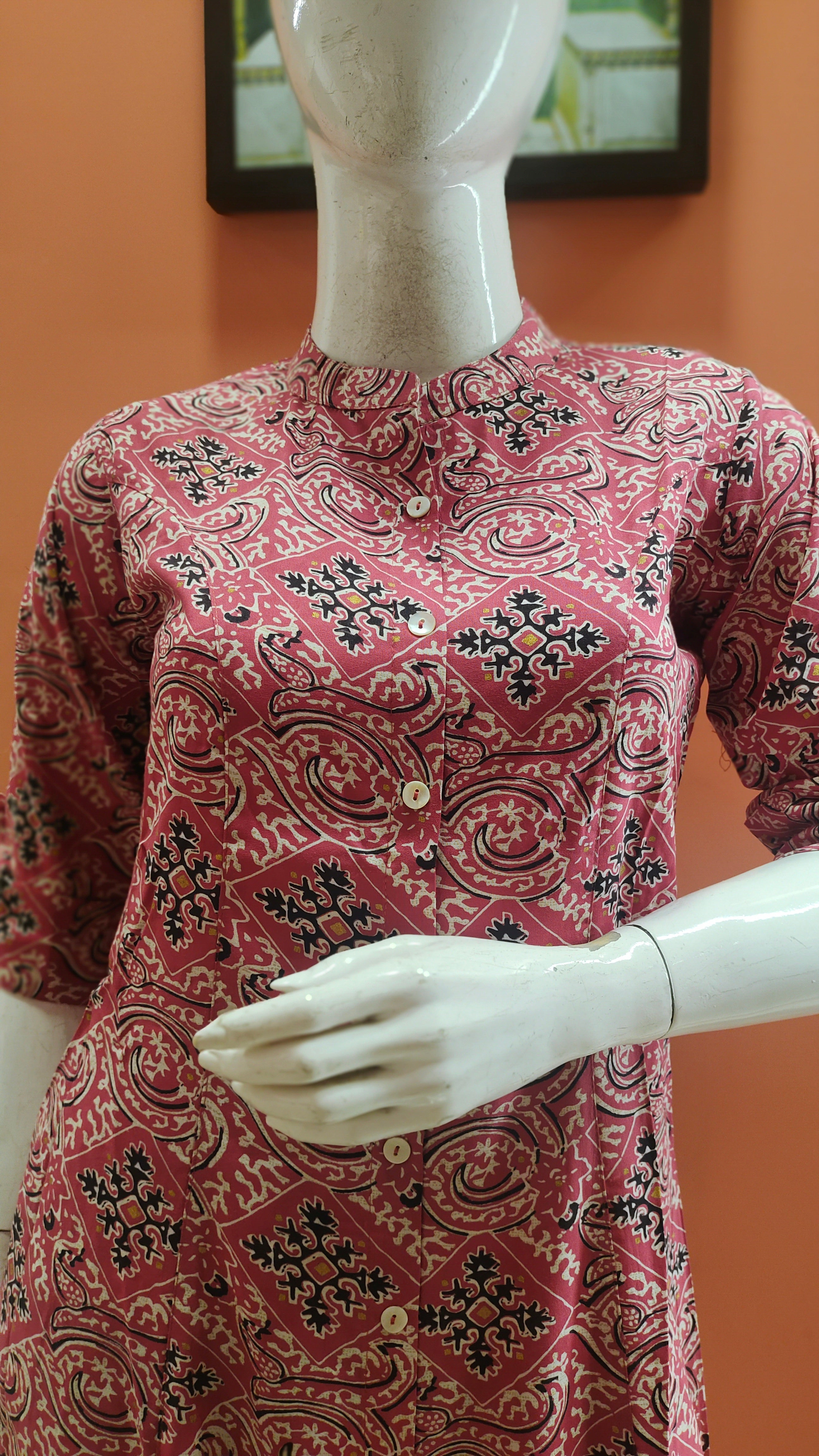 Comfortable Casual A-line Kurta With pocket