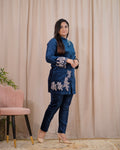 Premium Velvet HandEmbroidered Coord Set