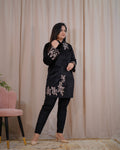 Premium Velvet HandEmbroidered Coord Set