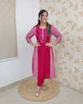 Kanya Handloom Embroidered Pant Set