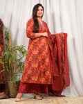 Floral A-line Divider Set with Pocket