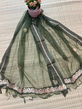 Beautiful Tissue Dupatta With Gotta Work