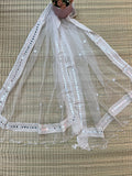 Beautiful Tissue Dupatta With Mirror Work