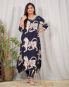 Rayon Bold Print Afgani Set - The Jaipur Studio