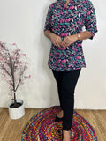 Rayon Casual Short Top